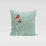 Winter Cardinal Pillow Cover