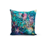Rainbow Mandala Pillow Cover