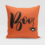 Boo Spider Pillow Cover