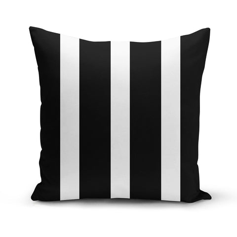 Black & White Stripes Pillow Cover