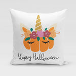 Pumpkin Unicorn Pillow Cover