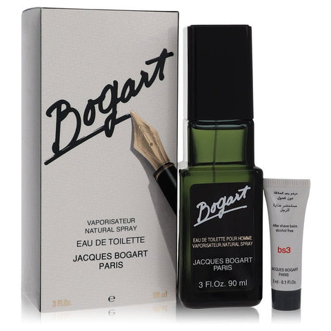 Bogart by Jacques Bogart Eau De Toilette Spray + .1 oz After Shave Balm 3 oz for Men