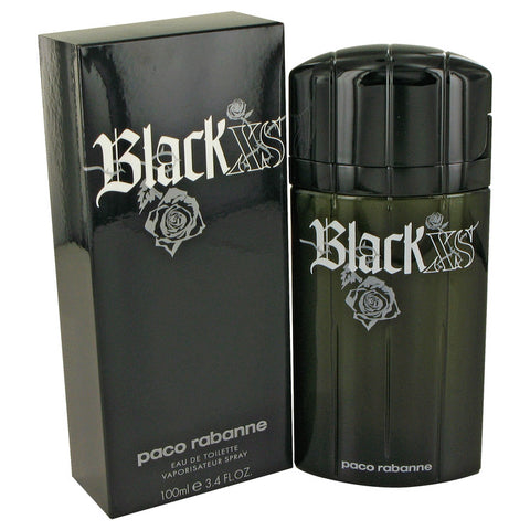 Black XS by Paco Rabanne Eau De Toilette Spray 3.4 oz for Men