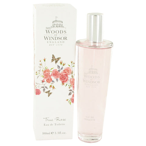 True Rose by Woods of Windsor Eau De Toilette Spray 3.3 oz for Women