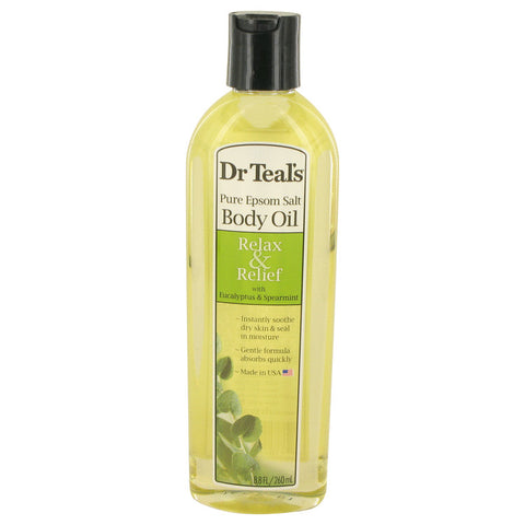 Dr Teal's Bath Additive Eucalyptus Oil Pure Epson Salt Body Oil Relax & Relief with Eucalyptus & Spearmint By Dr Teal's