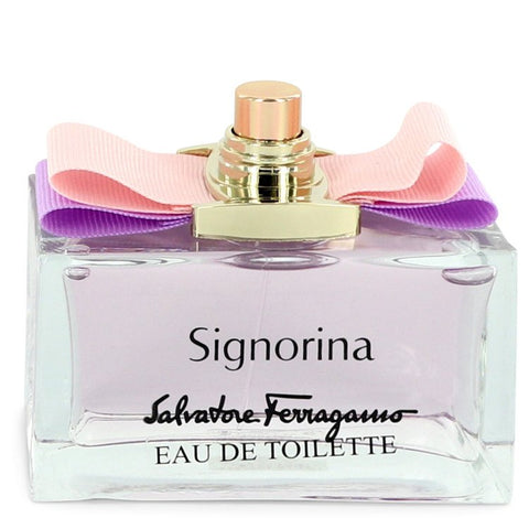 Signorina by Salvatore Ferragamo Eau De Toilette Spray (Tester) 3.4 oz for Women