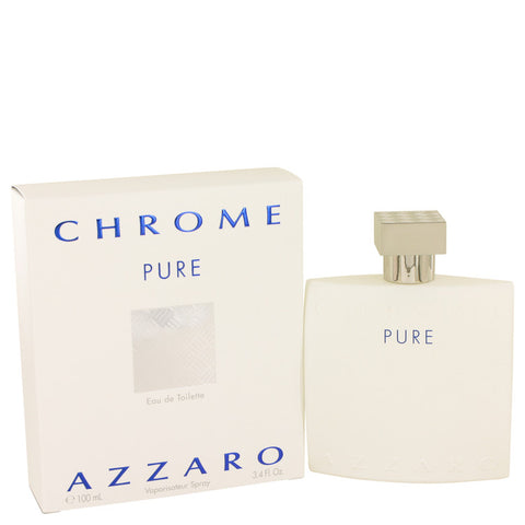 Chrome Pure by Azzaro Eau De Toilette Spray 1.7 oz for Men