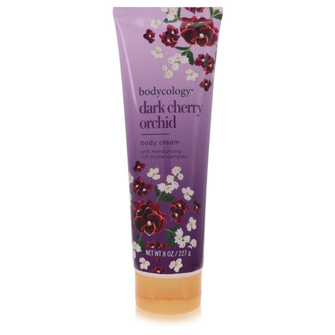 Bodycology Dark Cherry Orchid by Bodycology Body Cream 8 oz for Women