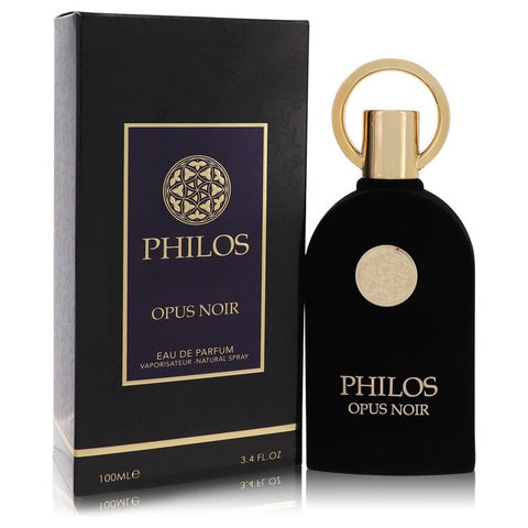 Philos Opus Noir by Maison Alhambra Eau De Parfum Spray (Unisex) 3.4 oz for Men