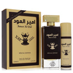Ameer Al Oud Vip Original Special Edition by Fragrance World 3.4 oz Eau De Parfum Spray + 1.7 oz Deodorant Spray 3.4 oz for Men