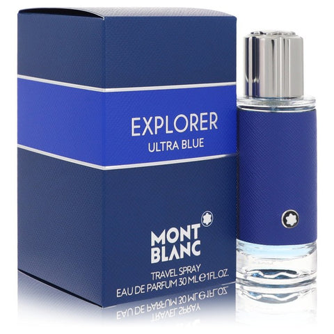 Montblanc Explorer Ultra Blue by Mont Blanc Eau De Parfum Spray 1 oz for Men