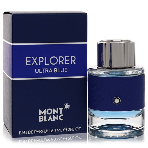 Montblanc Explorer Ultra Blue by Mont Blanc Eau De Parfum Spray 2 oz for Men
