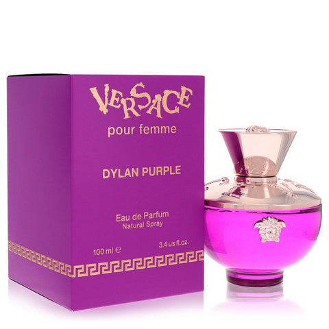 Versace Pour Femme Dylan Purple by Versace Eau De Parfum Spray 3.4 oz for Women