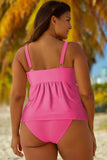 Full Size Adjustable Strap Tankini Set