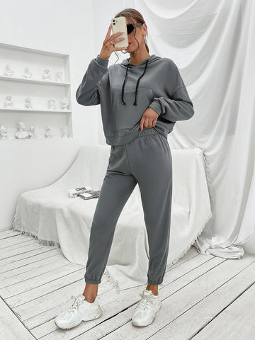Sports Hoodie and Joggers Set